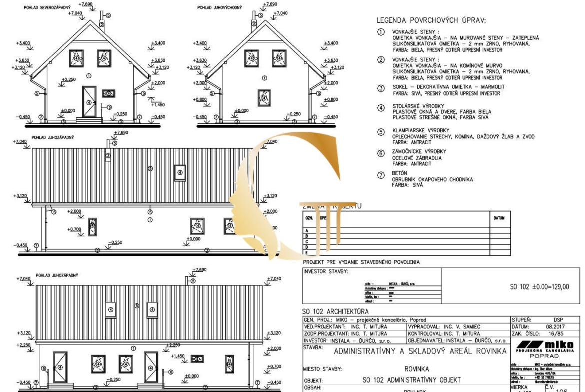 GODDESS PROPERTY – REZERVOVANE – PRENÁJOM – budova 200 m2 s kanceláriami/zariadenými miestnosťami, terasa,10x PARKING – SKLAD 100m2 – ROVINKA