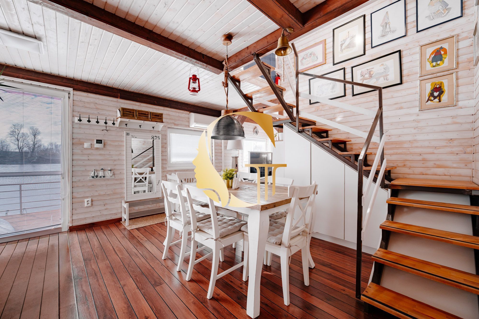 GODDESS PROPERTY – exkluzívne – PRENAJATÉ 120 m2 HAUSBÓT s 90 m2 TERASOU – zariadený – klimatizácia – parking – asfaltová prístupová cesta – PETRŽALKA