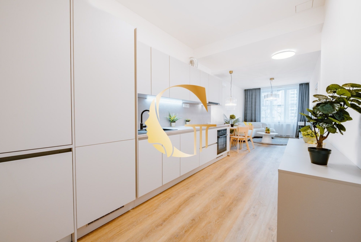GODDESS PROPERTY – rezervovane – PRENÁJOM 2 izbový byt 51 m2 s kobkou v NOVOSTAVBE – moderne zariadený – centrum  – Poštová ulica – Staré Mesto
