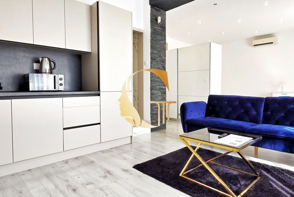 GODDESS PROPERTY – REZERVOVANÉ – PRENÁJOM ( aj krátkodobý ) – luxusný 1 izbový byt 42 m2 s PARKOVANÍM – Teslova ulica – Ružinov