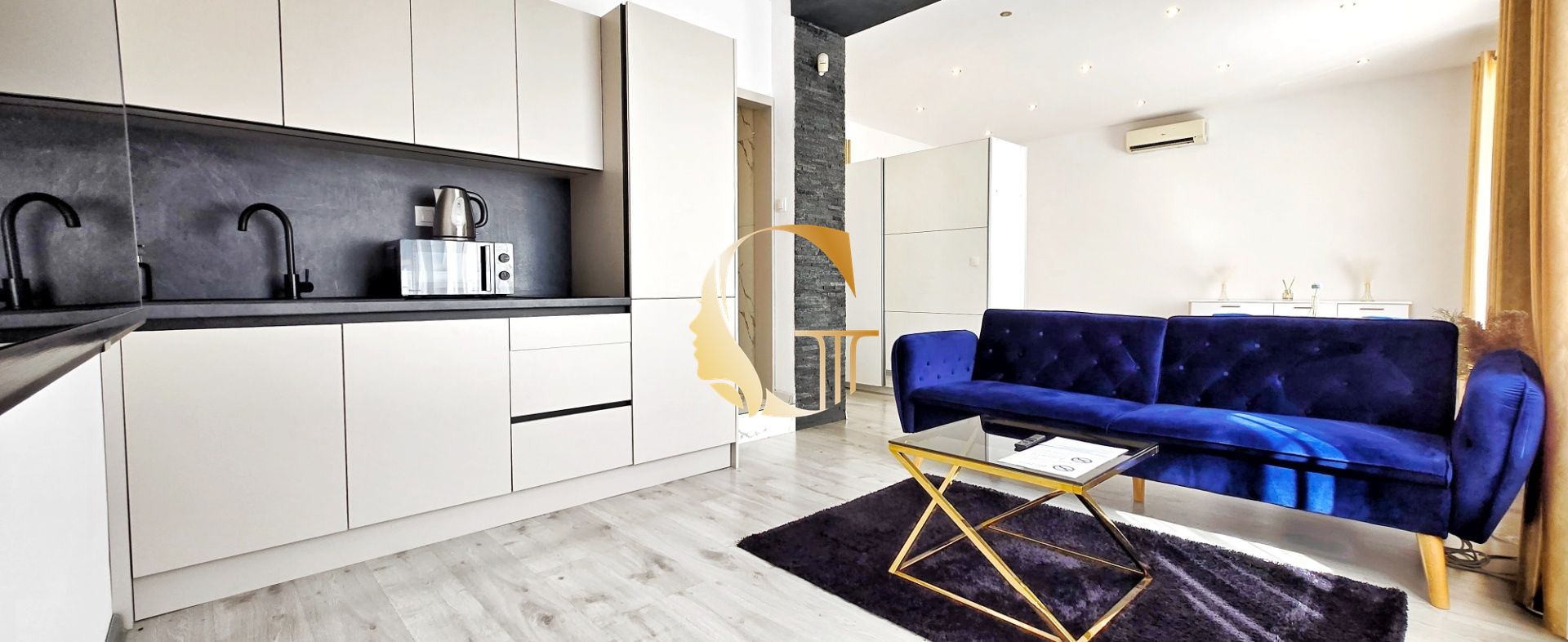 GODDESS PROPERTY – REZERVOVANÉ – PRENÁJOM ( aj krátkodobý ) – luxusný 1 izbový byt 42 m2 s PARKOVANÍM – Teslova ulica – Ružinov