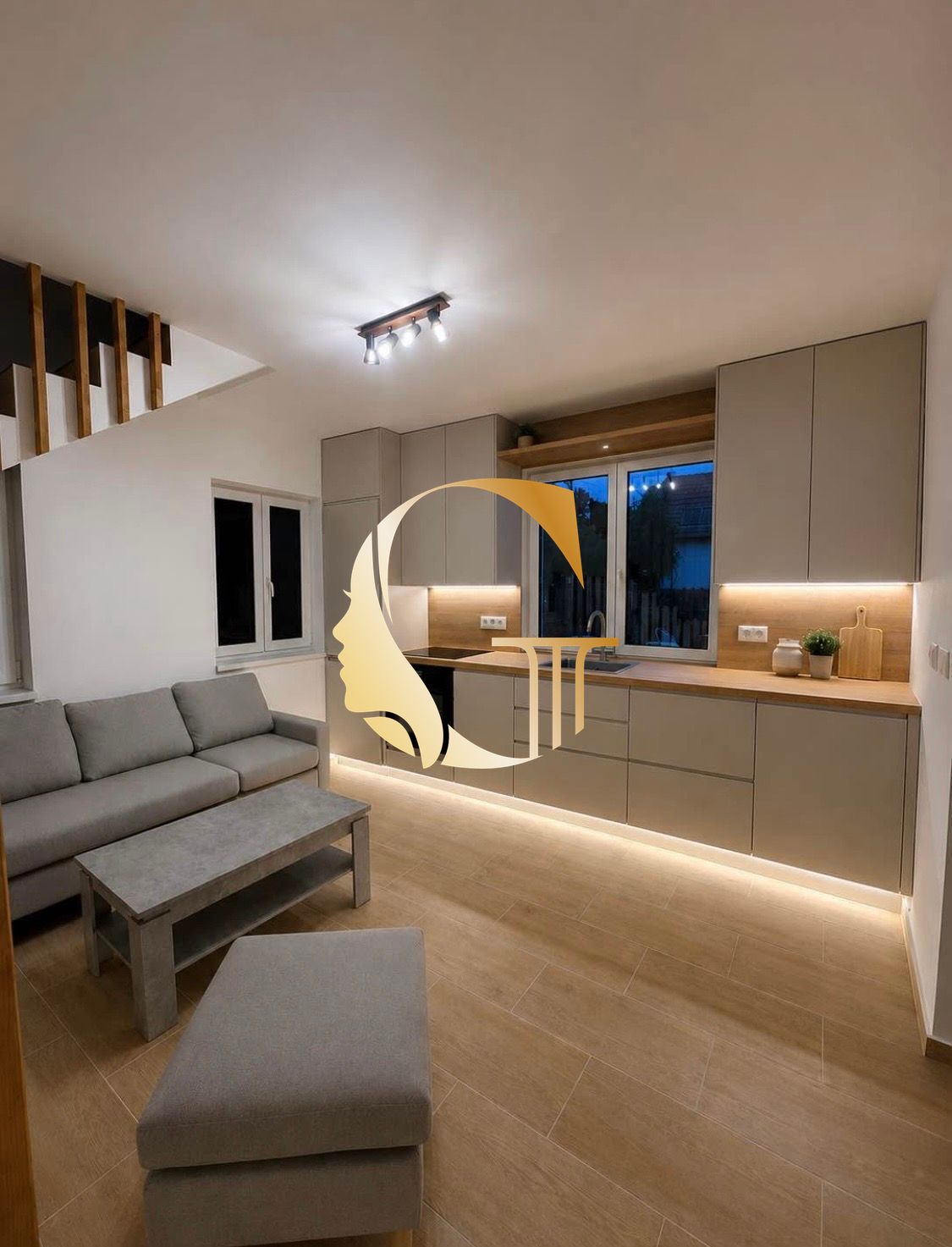 GODDESS PROPERTY – PRENÁJOM – 2 izb BYT v dome so ZÁHRADKOU – klimatizácia – moderný – Baničova ulica – VAJNORY