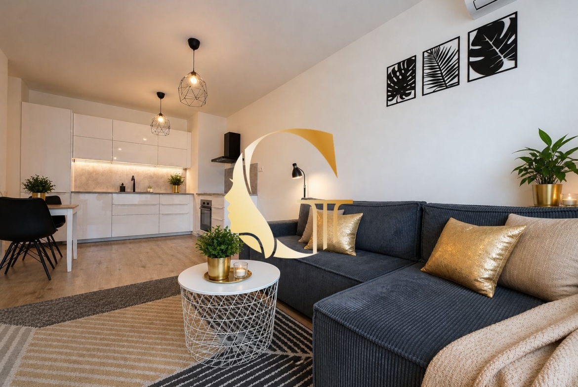 GODDESS PROPERTY – exkluzívne – PRENÁJOM 2 izb byt 60 m2 – LOGGIA a KLIMATIZÁCIA – zariadený – FIALOVÁ ulica – Slnečnice – Petržalka