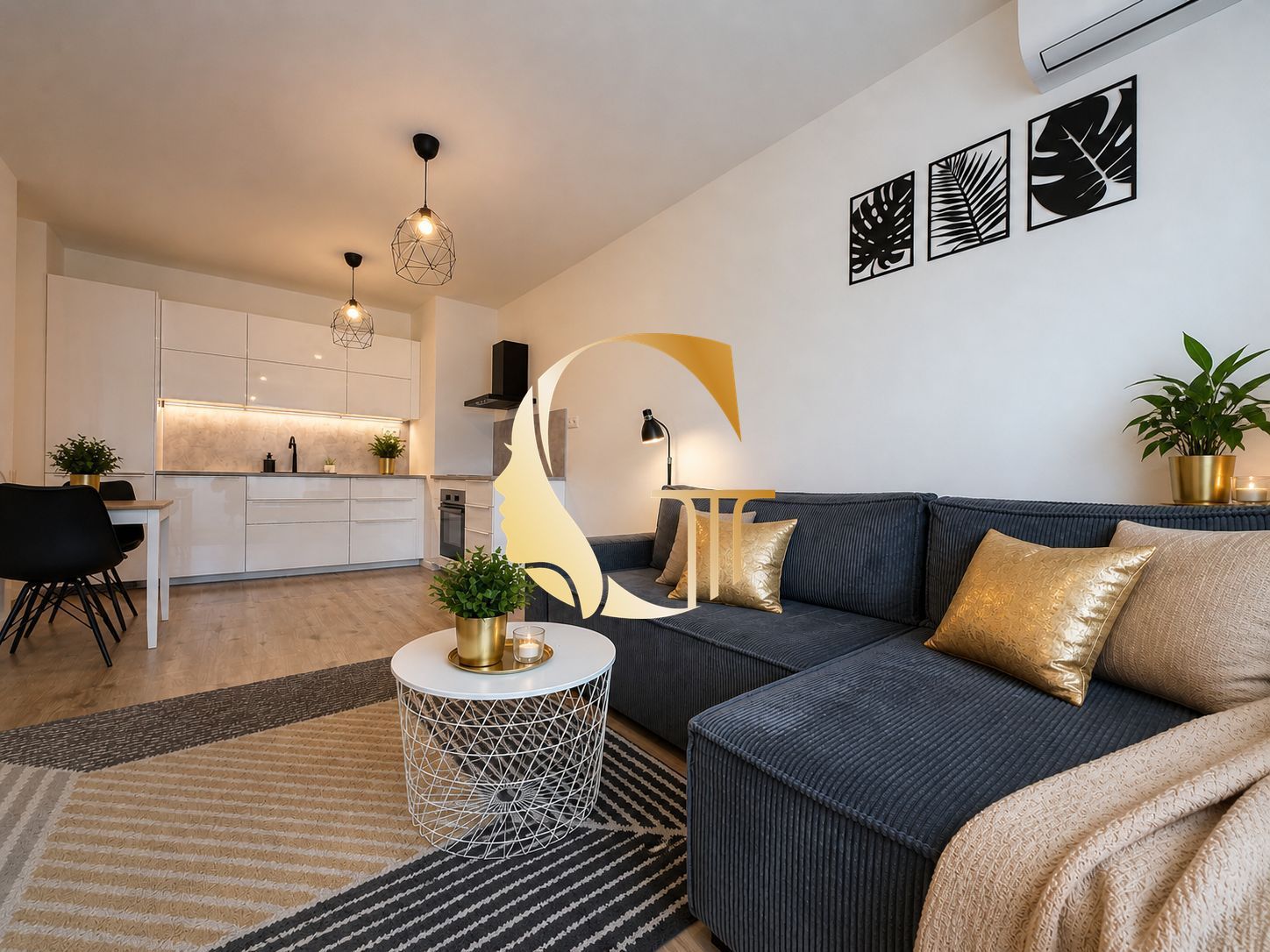 GODDESS PROPERTY – exkluzívne – PRENÁJOM 2 izb byt 60 m2 – LOGGIA a KLIMATIZÁCIA – zariadený – FIALOVÁ ulica – Slnečnice – Petržalka