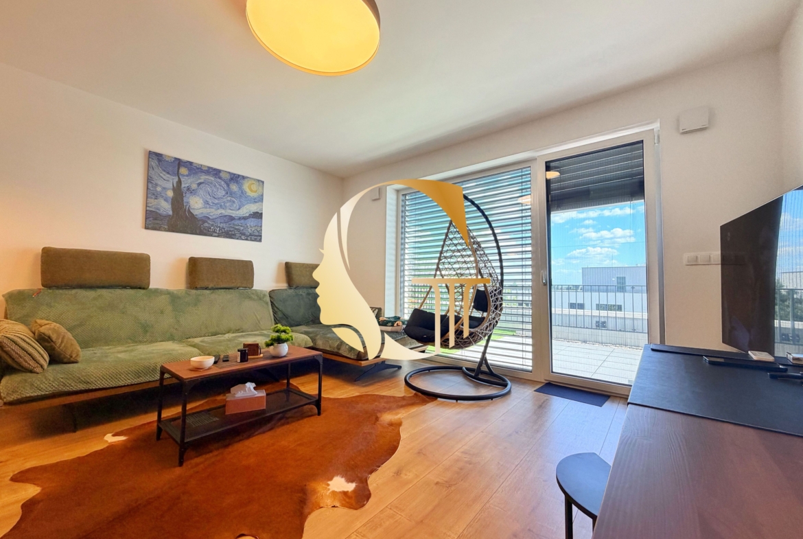 GODDESS PROPERTY – REZERVOVANÉ – PRENÁJOM 2 izbový byt 56 m2 – TERASA 21 m2 – 2x PARKING v garáži – Broskyňová ulica – ROVINKA