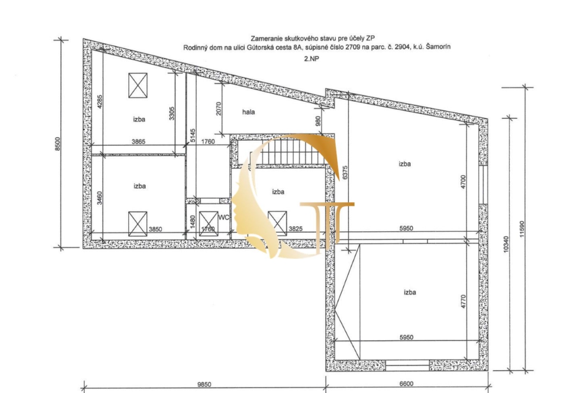 GODDESS PROPERTY – exkluzívne – PREDAJ – 6 izbový rodinný dom s garážou – 5x parkovanie – Gútorská cesta – ŠAMORÍN