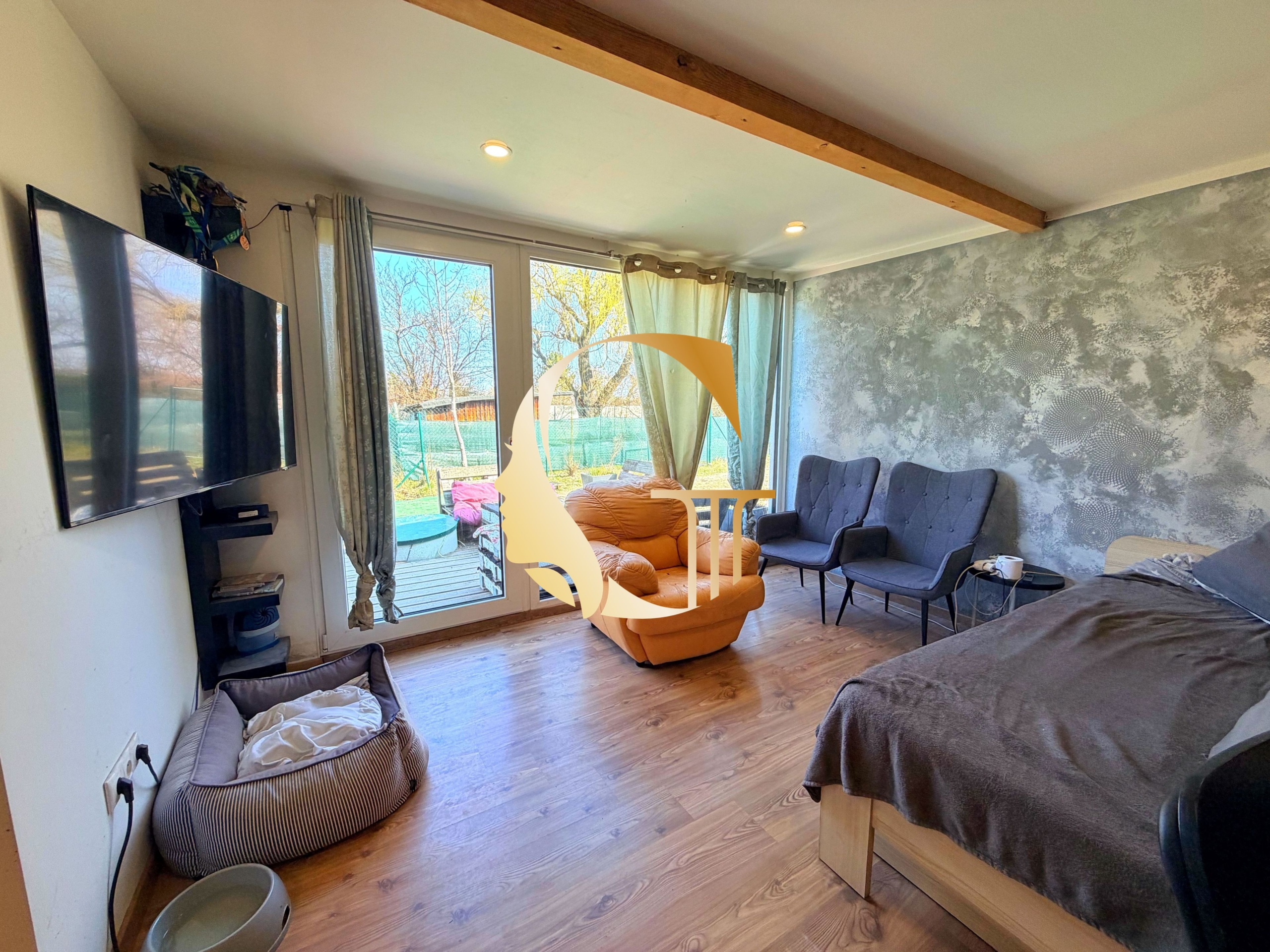 GODDESS PROPERTY – exkluzívne – PREDAJ 2 izbový mobilný dom 47 m2 – pozemok 660 m2 – Žabí Majer – RAČA