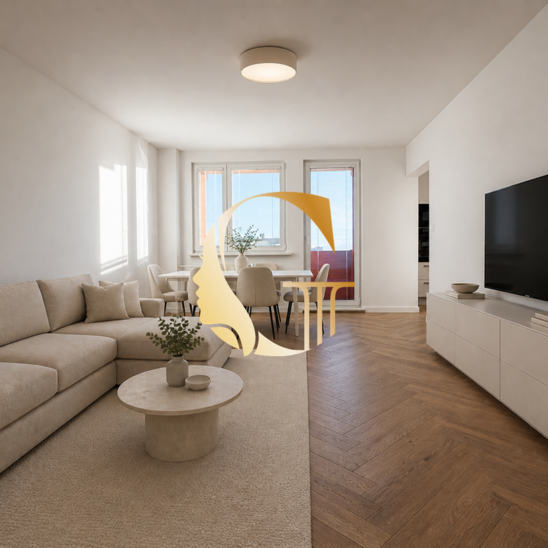 GODDESS PROPERTY – exkluzívne – PRENÁJOM – 4 izb byt 80 m2 – LOGGIA  –  rodiny, či cudzinci – ZVIERATKO – Poloreckého ulica – (Ovsište) – Petržalka