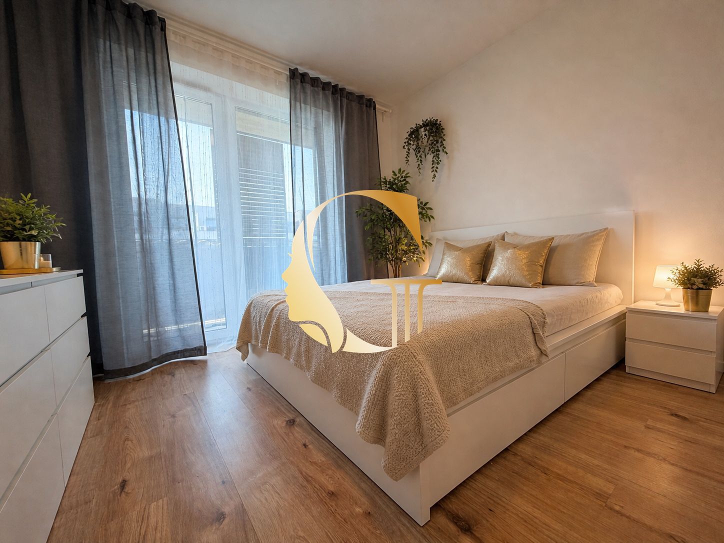 GODDESS PROPERTY – exkluzívne – PRENÁJOM 2 izb byt 60 m2 – LOGGIA a KLIMATIZÁCIA – zariadený – FIALOVÁ ulica – Slnečnice – Petržalka