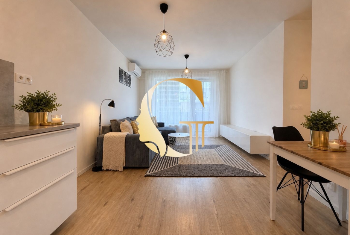GODDESS PROPERTY – exkluzívne – PRENÁJOM 2 izb byt 60 m2 – LOGGIA a KLIMATIZÁCIA – zariadený – FIALOVÁ ulica – Slnečnice – Petržalka