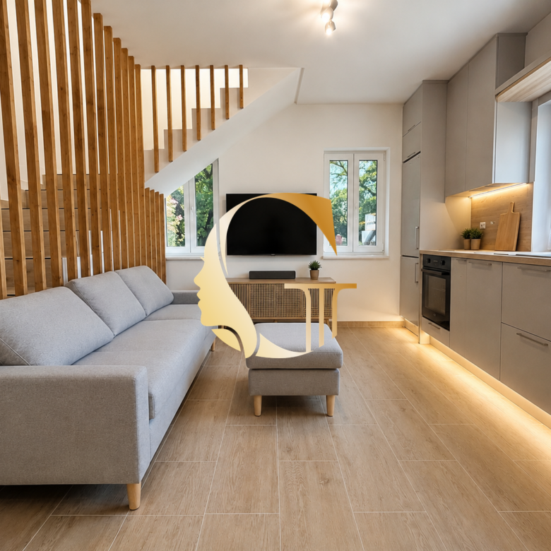 GODDESS PROPERTY – PRENÁJOM – 2 izb BYT 40 m2 v dome so ZÁHRADKOU – klimatizácia – ZVIERATKO POVOLENÉ – Baničova ulica – VAJNORY