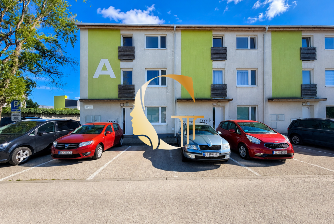 GODDESS PROPERTY – exkluzívne – PRENÁJOM – 3 izbový byt 70 m2 s predzáhradkou 50 m2 a 1x parking, KLIMATIZÁCIA – novostavba – Lipová ul. – BERNOLÁKOVO