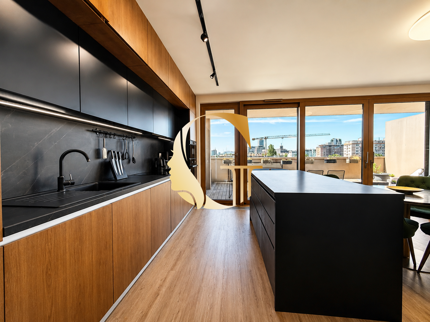 GODDESS PROPERTY – REZERVOVANÉ – PRENÁJOM 3 izb byt 87 m2 a TERASA 30 m2 – 2x parking – novostavba – moderný – Račianska ulica – Nové Mesto