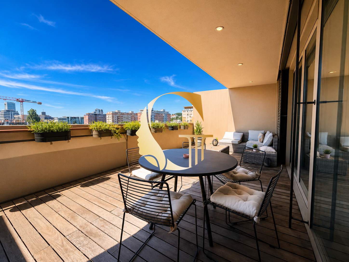 GODDESS PROPERTY – REZERVOVANÉ – PRENÁJOM 3 izb byt 87 m2 a TERASA 30 m2 – 2x parking – novostavba – moderný – Račianska ulica – Nové Mesto