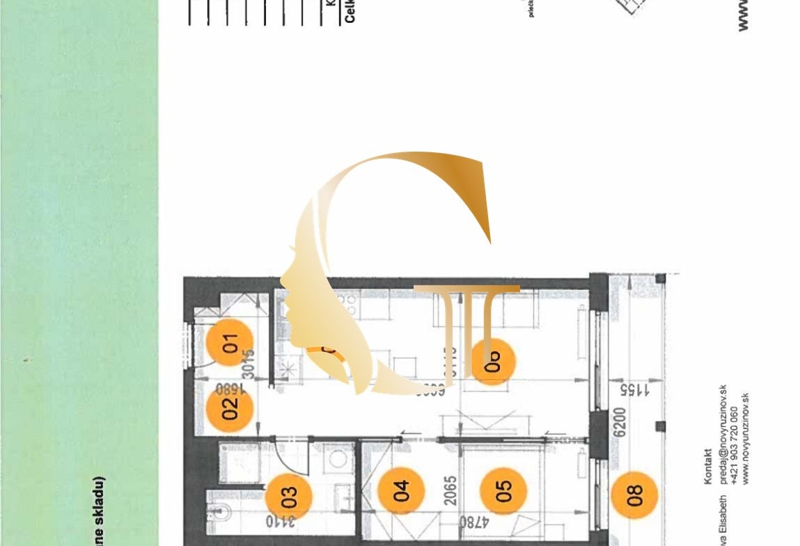 GODDESS PROPERTY – exkluzívne – PRENÁJOM 2 izb byt 45 m2 – novostavba – KLIMATIZÁCIA – zariadený – LOGGIA – BAJKALSKÁ ulica – Nový Ružinov