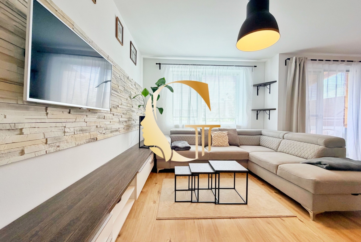 GODDESS PROPERTY – rezervované  – PRENÁJOM 3 izb byt 73 m2 – novostavba – KLIMATIZÁCIA – zariadený – BALKÓN & LOGGIA – Mesačná ulica – HVIEZDOSLAVOV