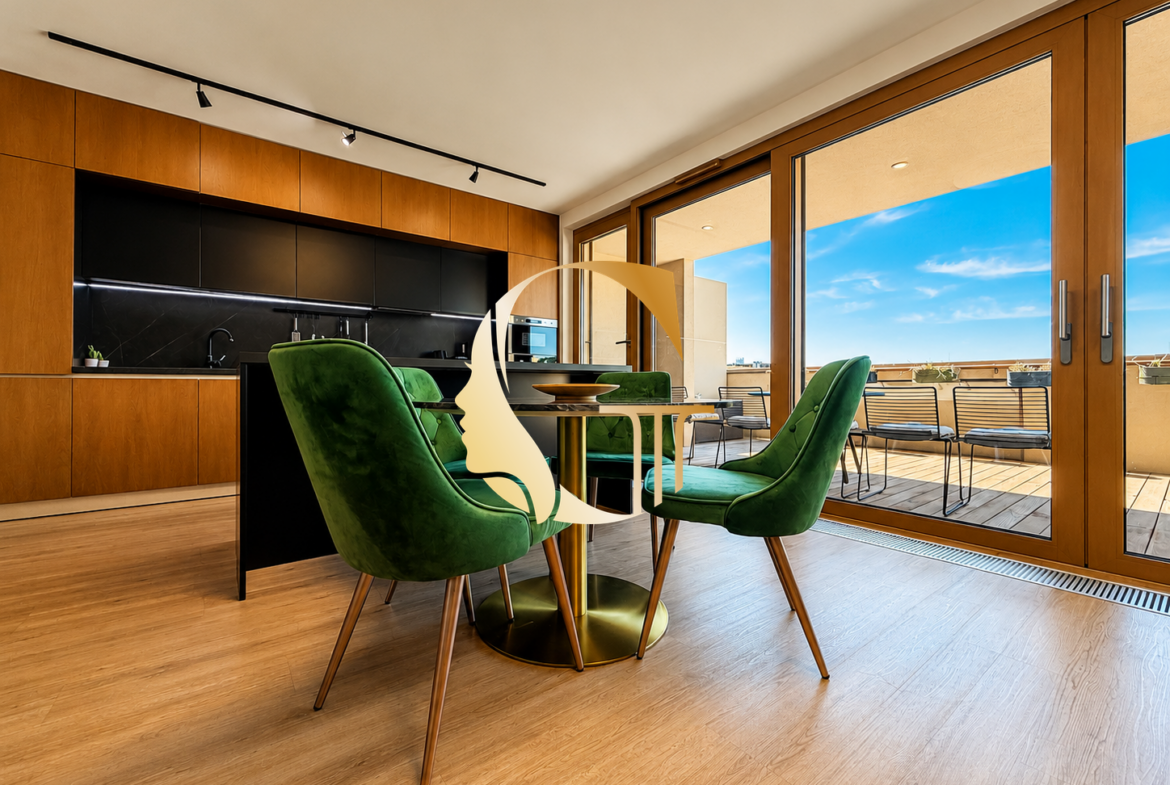 GODDESS PROPERTY – REZERVOVANÉ – PRENÁJOM 3 izb byt 87 m2 a TERASA 30 m2 – 2x parking – novostavba – moderný – Račianska ulica – Nové Mesto