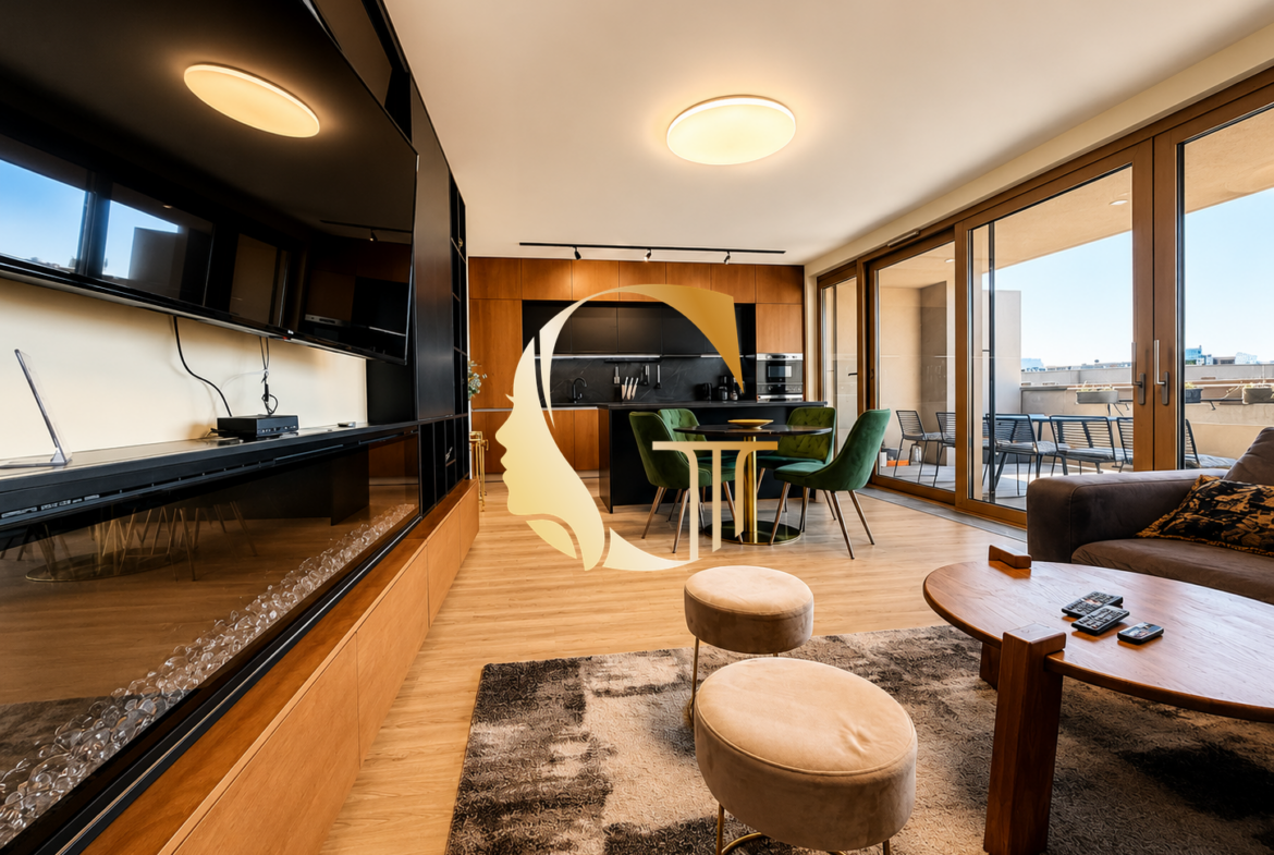 GODDESS PROPERTY – REZERVOVANÉ – PRENÁJOM 3 izb byt 87 m2 a TERASA 30 m2 – 2x parking – novostavba – moderný – Račianska ulica – Nové Mesto
