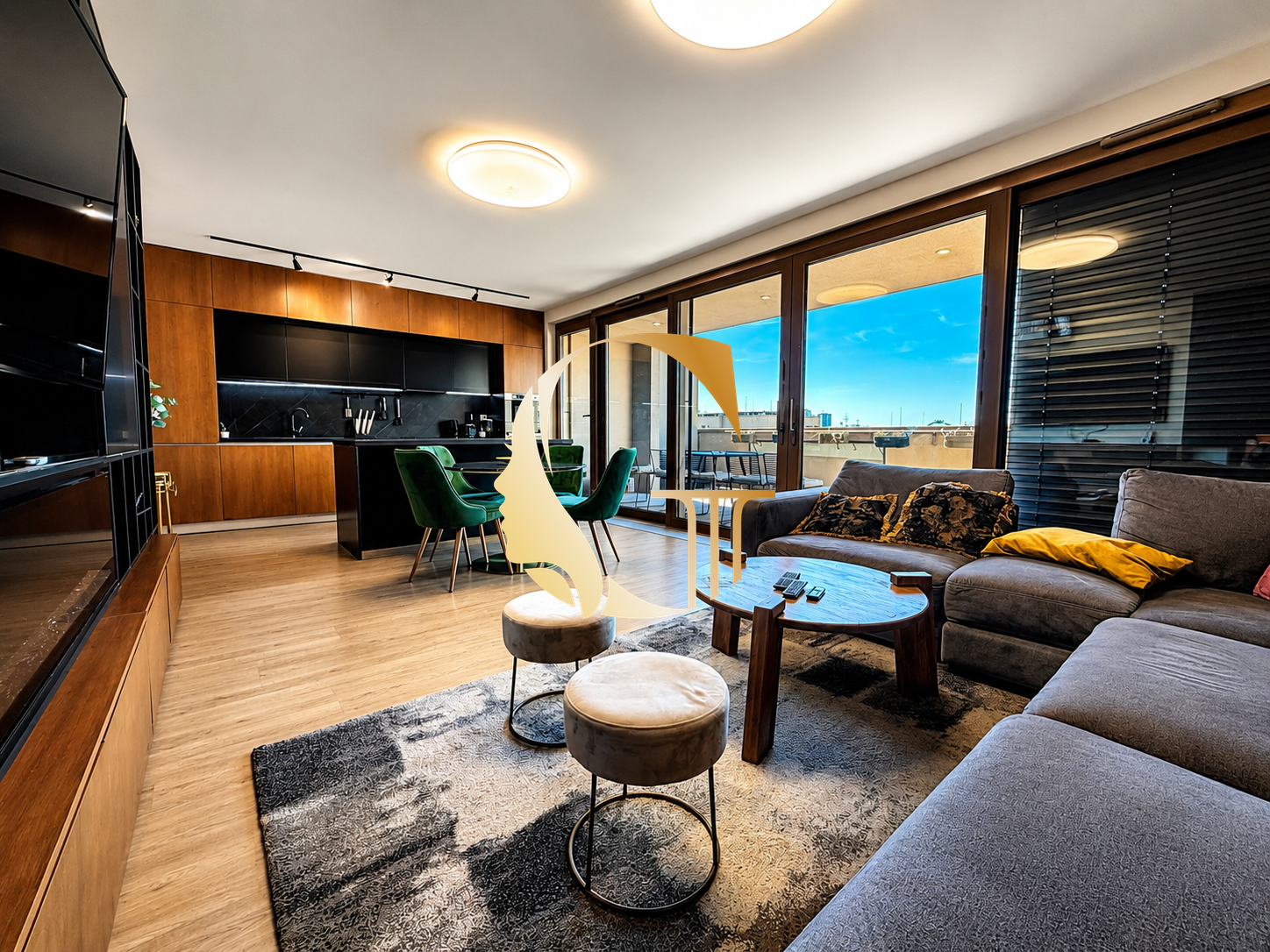 GODDESS PROPERTY – REZERVOVANÉ – PRENÁJOM 3 izb byt 87 m2 a TERASA 30 m2 – 2x parking – novostavba – moderný – Račianska ulica – Nové Mesto