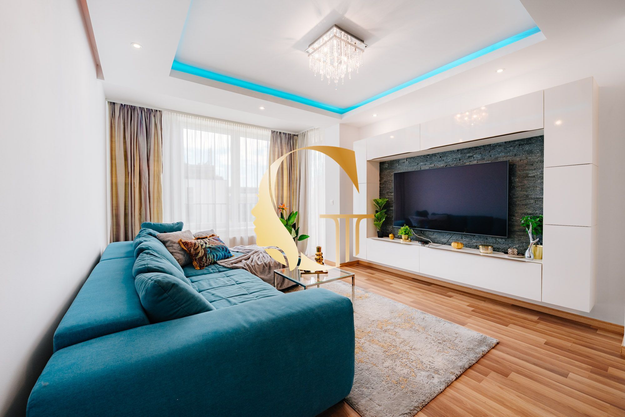 GODDESS PROPERTY – exkluzívne – PRENÁJOM – 2 izbový byt 55 m2 s LOGGIOU – 2x parking – NOVOSTAVBA – moderný – KLIMATIZÁCIA – Béžová ulica – PETRŽALKA