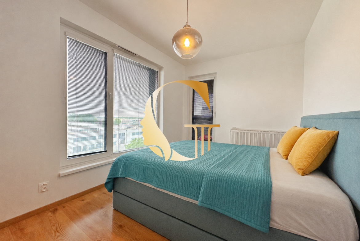 GODDESS PROPERTY – REZEROVANÉ – PRENÁJOM – 2 izbový byt 55 m2 s TERASOU 13 m2 – novostavba –  GARÁŽOVÉ STÁTIE –  zariadený – Slnečnicová – ROVINKA