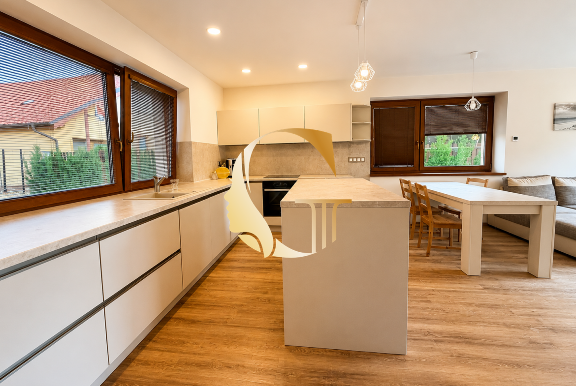 GODDESS PROPERTY – exkluzívne – PRENÁJOM – samostatný RODINNÝ DOM 127 m2 – novostavba – 1300 m2 pozemok – pre rodinky/podnikanie – Kráľová pri Senci