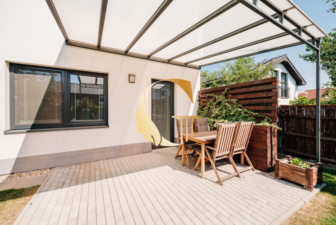 GODDESS PROPERTY – exkluzívne – PREDAJ – moderný – samostatne stojaci 4-izbový rodinný DOM 106 m2 – pozemok 292 m2 – Majerské Záhrady – VRAKUŇA