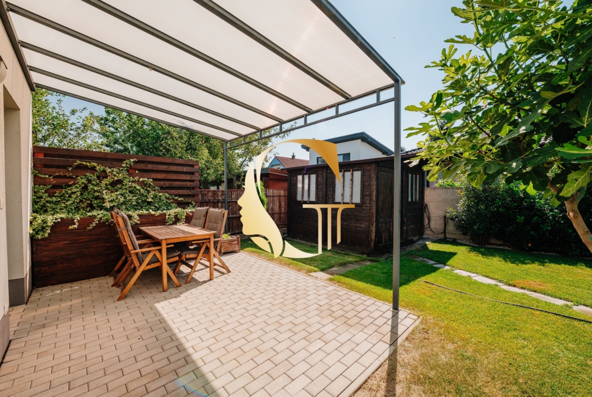 GODDESS PROPERTY – exkluzívne – PREDAJ – moderný – samostatne stojaci 4-izbový rodinný DOM 106 m2 – pozemok 292 m2 – Majerské Záhrady – VRAKUŇA