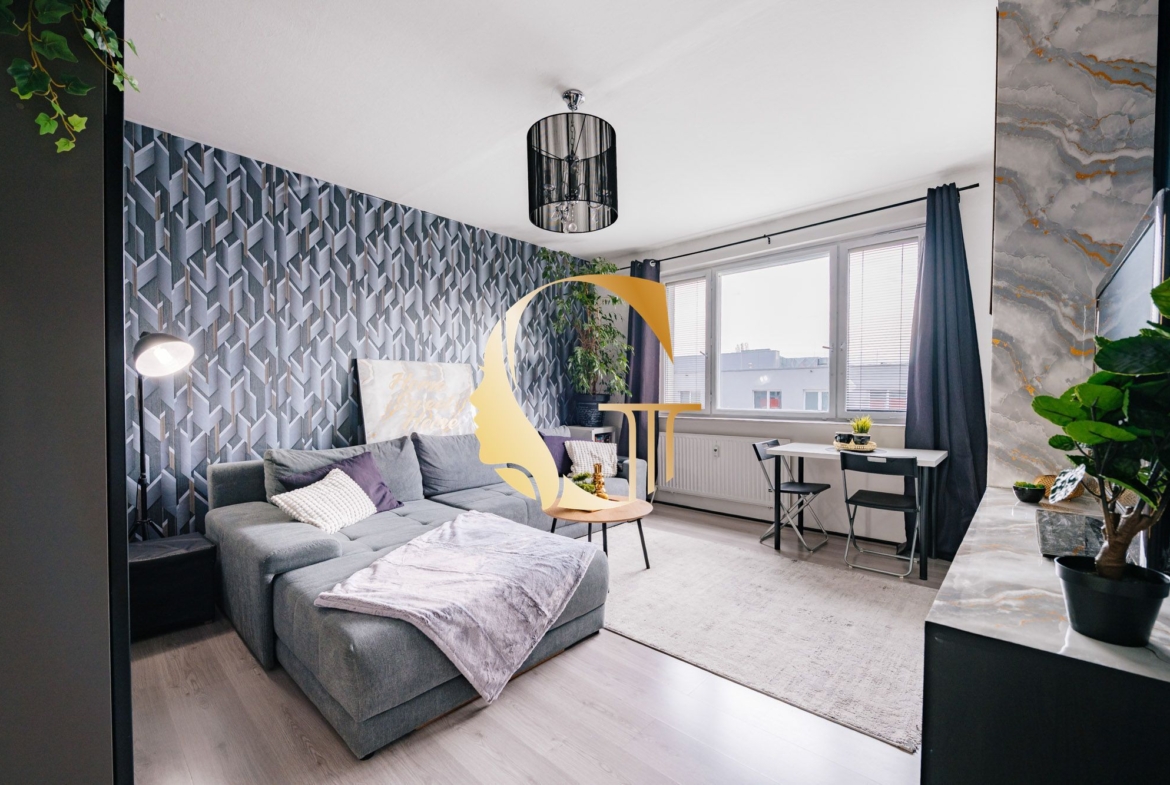 GODDESS PROPERTY – rezervované – PREDAJ – moderný 3 izbový byt 72 m2 – s LOGGIOU a pivnicou – moderný – NOBELOVA ulica – Nové Mesto