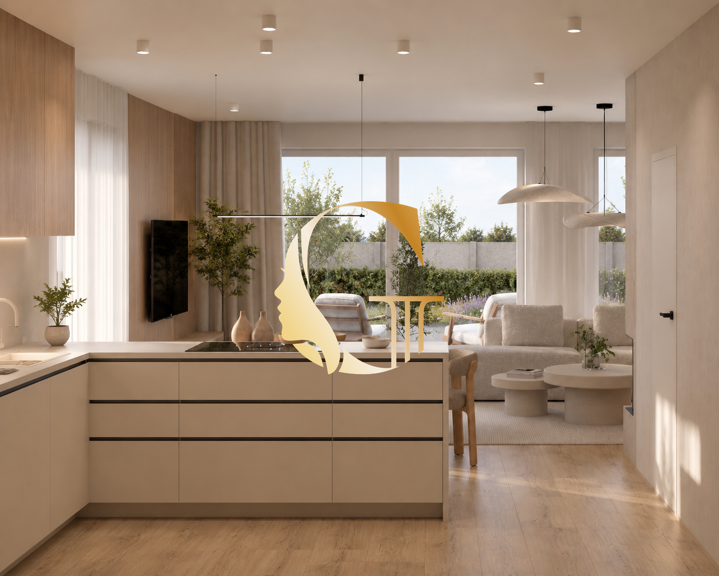 GODDESS PROPERTY – PREDAJ – POSLEDNÝ Z – moderný 4-izbový mezonetový byt 110 m2 – NOVOSTAVBA -2x parking – záhrada 250 m2 – Pšeničná ulica – ROVINKA