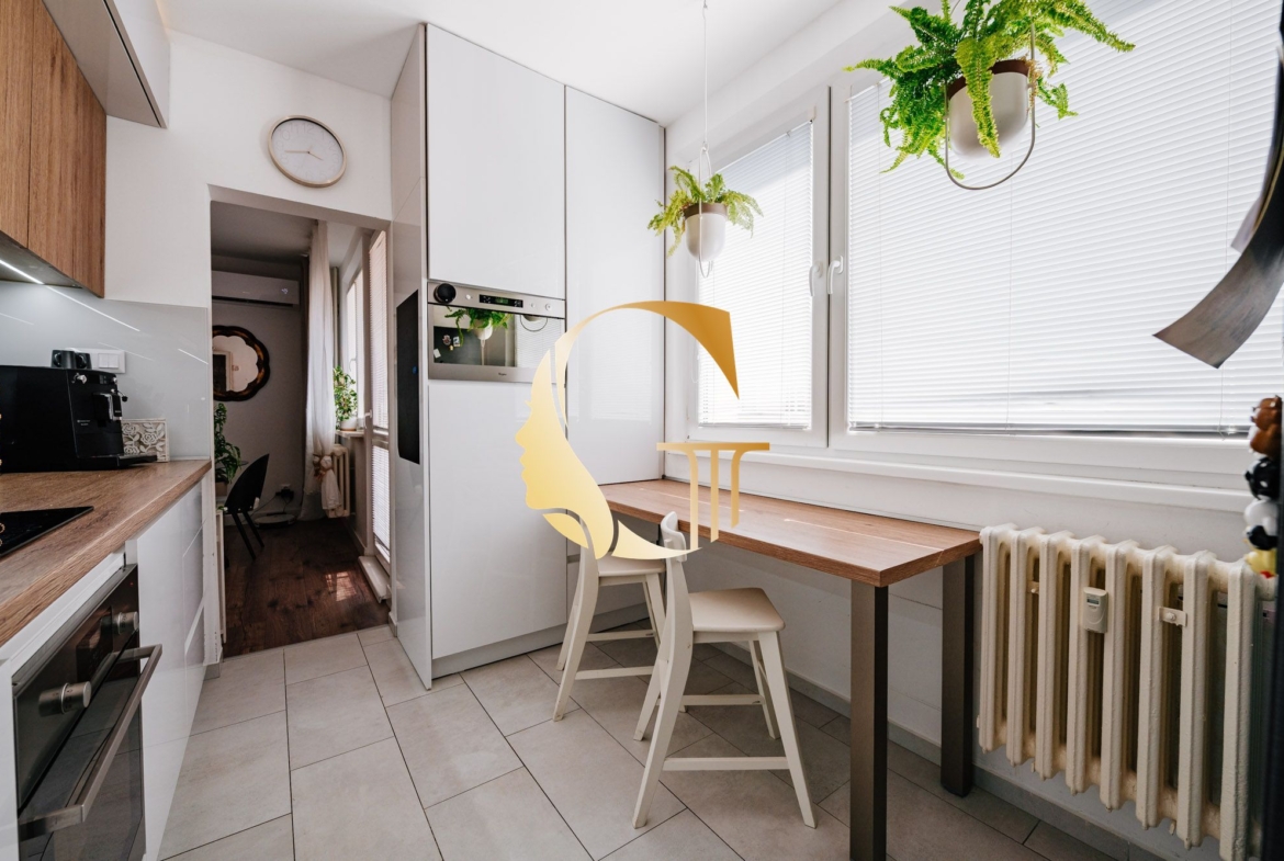 GODDESS PROPERTY – exkluzívne – PREDAJ 4 izbový byt 79 m2 – LOGGIA – atypický, moderný, zariadený – Hronská ulica – PODUNAJSKÉ BISKUPICE