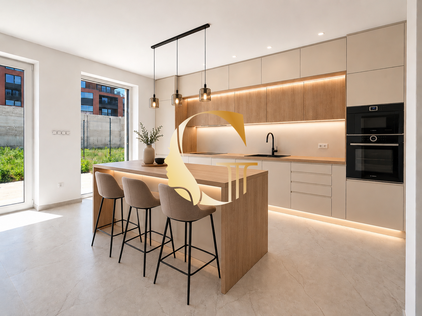 GODDESS PROPERTY – rezervované – moderný 3-izbový mezonetový byt – NOVOSTAVBA -1 parking – záhrada 58 m2 – Topoľová ulica –  ROVINKA