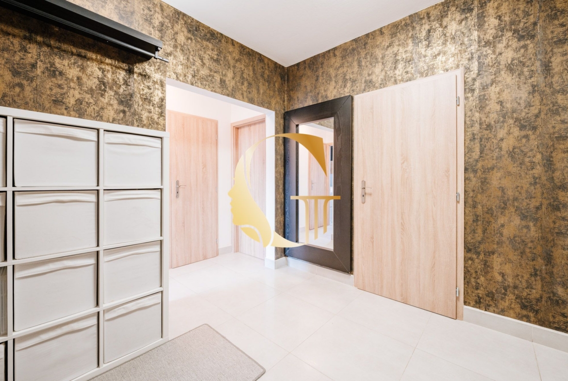 GODDESS PROPERTY – rezervované – PREDAJ – moderný 3 izbový byt 72 m2 – s LOGGIOU a pivnicou – moderný – NOBELOVA ulica – Nové Mesto
