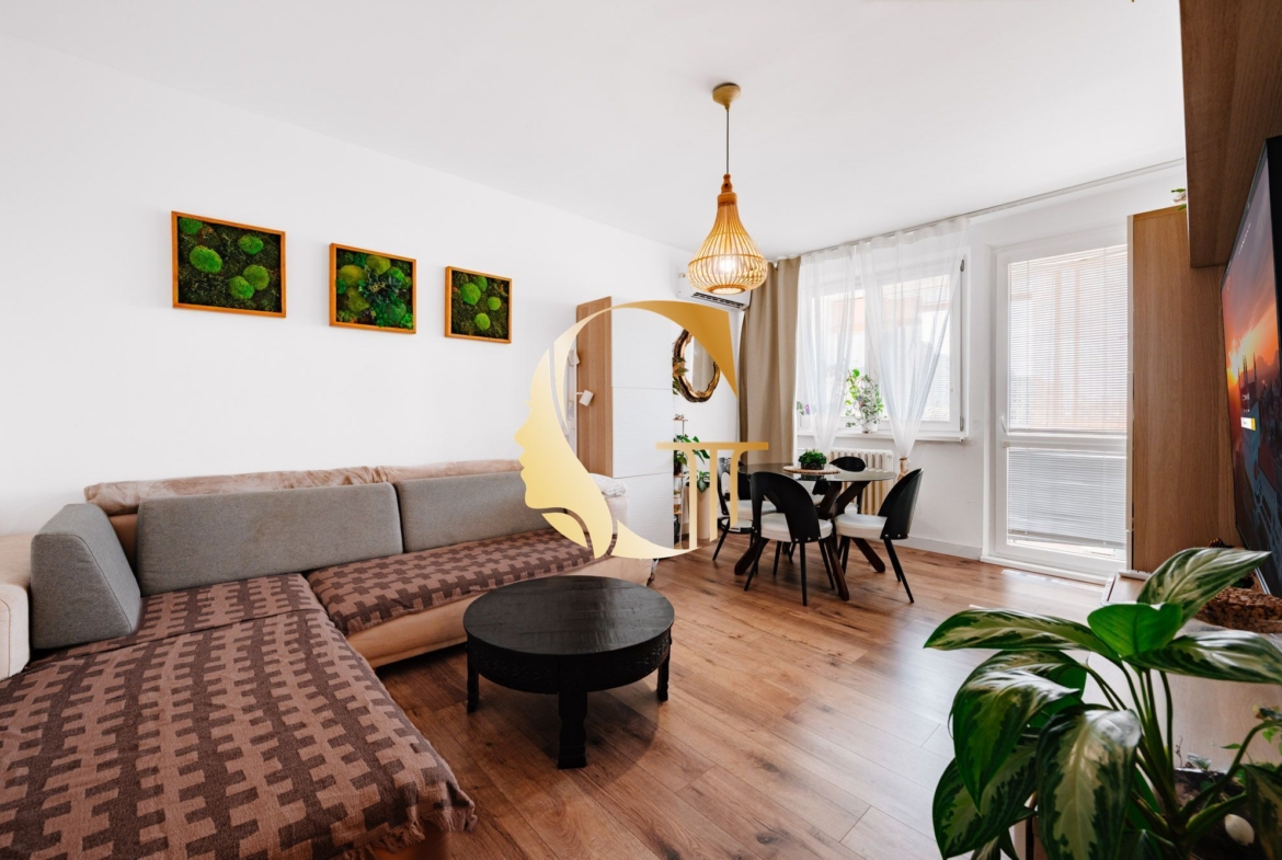 GODDESS PROPERTY – exkluzívne – PREDAJ 4 izbový byt 79 m2 – LOGGIA – atypický, moderný, zariadený – Hronská ulica – PODUNAJSKÉ BISKUPICE