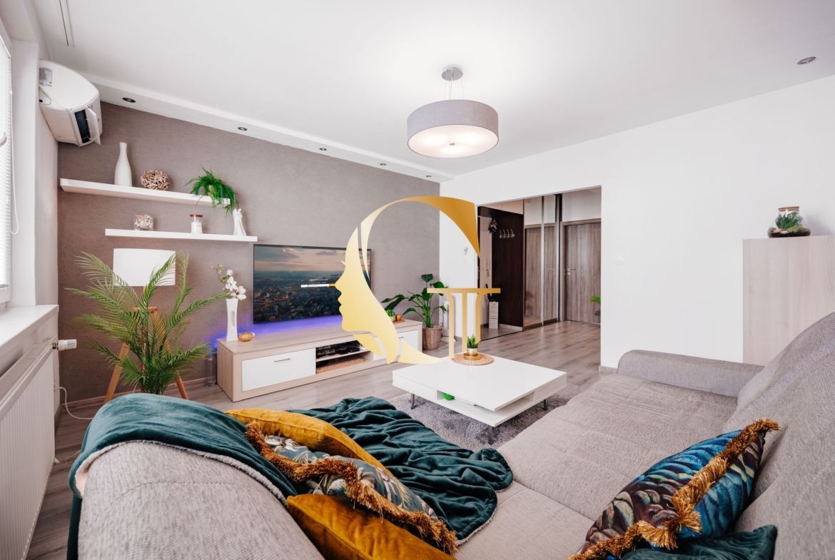 GODDESS PROPERTY – rezervované  – PREDAJ 4 izbový byt 85 m2 – LOGGIA – moderne zariadený – kompletná rekonštrukcia – TUPOLEVOVA ulica – Petržalka