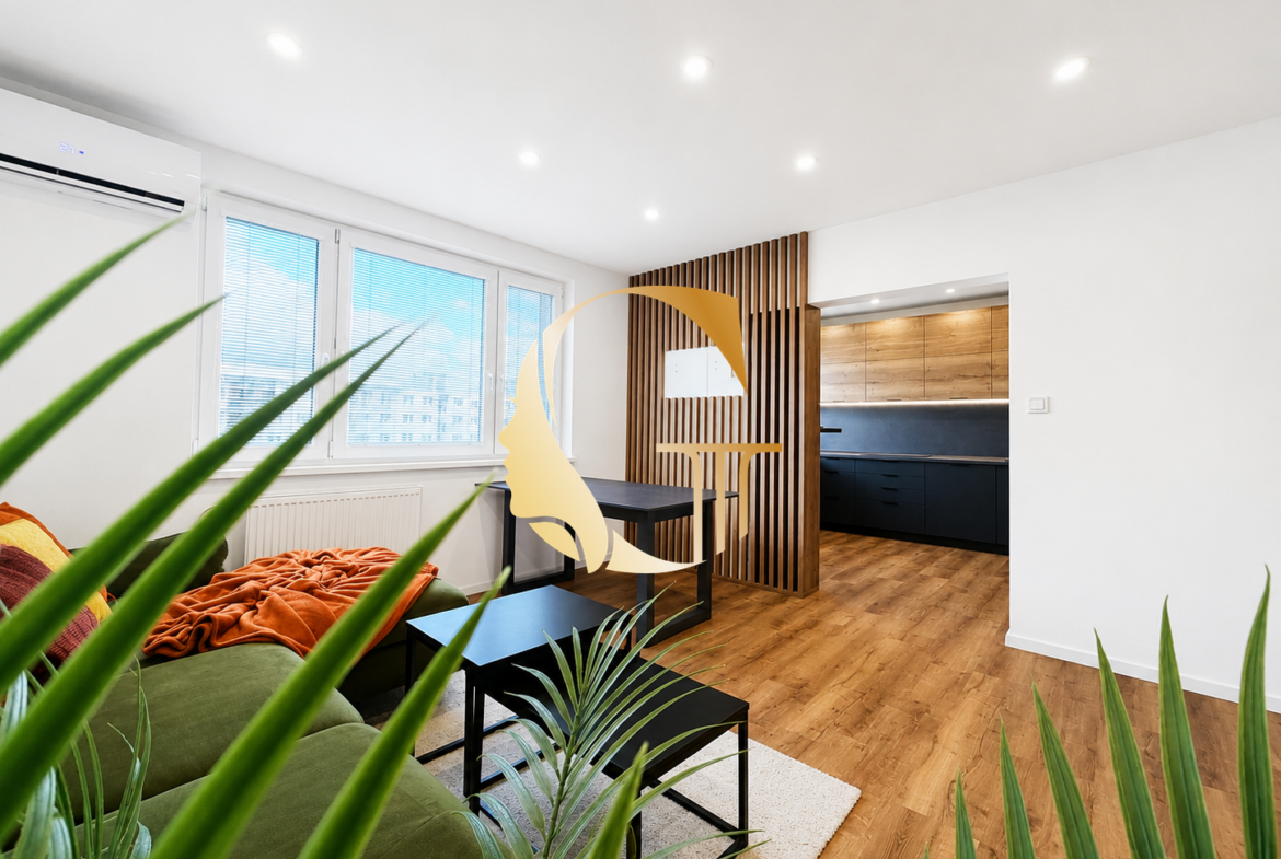 GODDESS PROPERTY – exkluzívne – PREDAJ 4 izbový byt 85 m2 – LOGGIA – moderný – kompletná rekonštrukcia – PLANCKOVA ulica – Petržalka