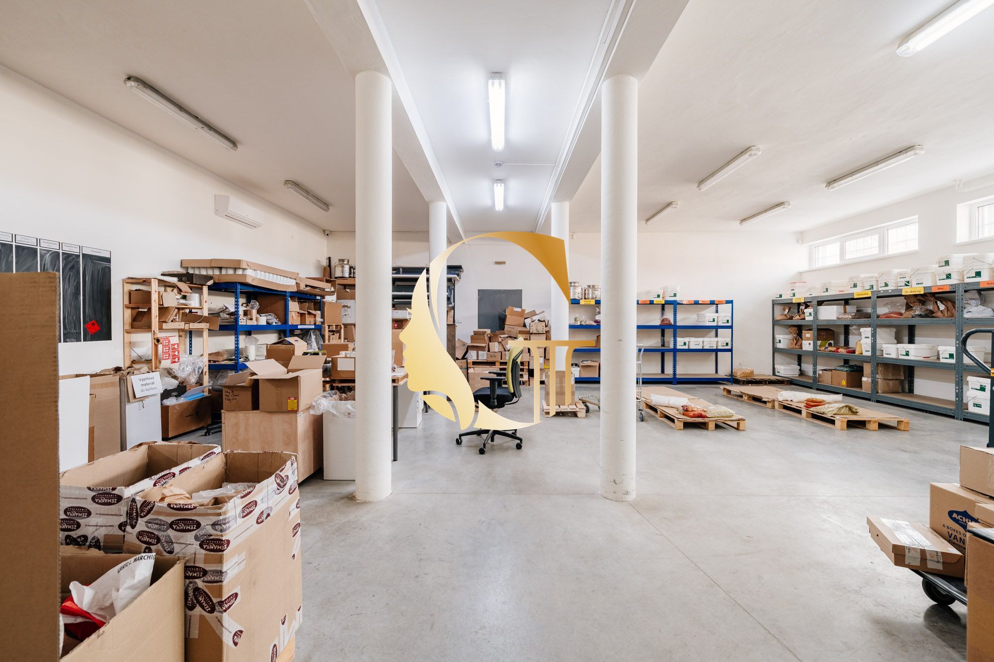 GODDESS PROPERTY – exkluzívne – PRENÁJOM – SKLAD 165 m2 s kanceláriami 30 m2 – mini SKLAD  – Hviezdna ulica – PODUNAJSKÉ BISKUPICE