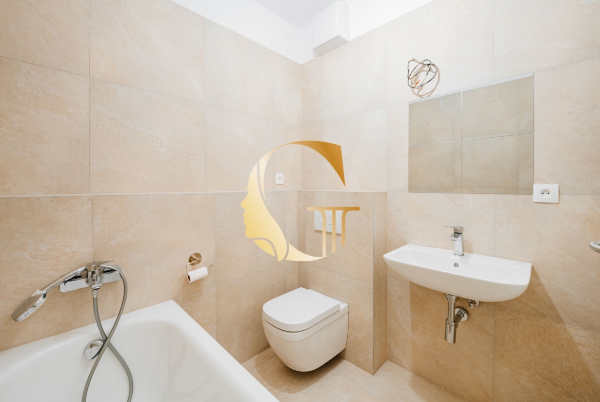 GODDESS PROPERTY – rezervované – PREDAJ 3 izbový byt 60 m2 s TERASOU 13,5 m2 – 2x parking a pivnica – Slnečnicová ulica – novostavba FLORET – ROVINKA