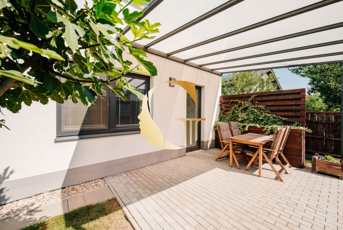 GODDESS PROPERTY – exkluzívne – PREDAJ – moderný – samostatne stojaci 4-izbový rodinný DOM 106 m2 – pozemok 292 m2 – Majerské Záhrady – VRAKUŇA