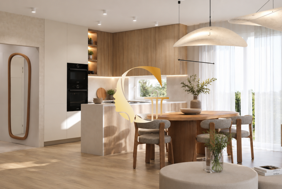 GODDESS PROPERTY – PREDAJ – POSLEDNÝ Z – moderný 4-izbový mezonetový byt 110 m2 – NOVOSTAVBA -2x parking – záhrada 250 m2 – Pšeničná ulica – ROVINKA