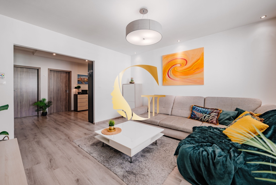GODDESS PROPERTY – rezervované  – PREDAJ 4 izbový byt 85 m2 – LOGGIA – moderne zariadený – kompletná rekonštrukcia – TUPOLEVOVA ulica – Petržalka
