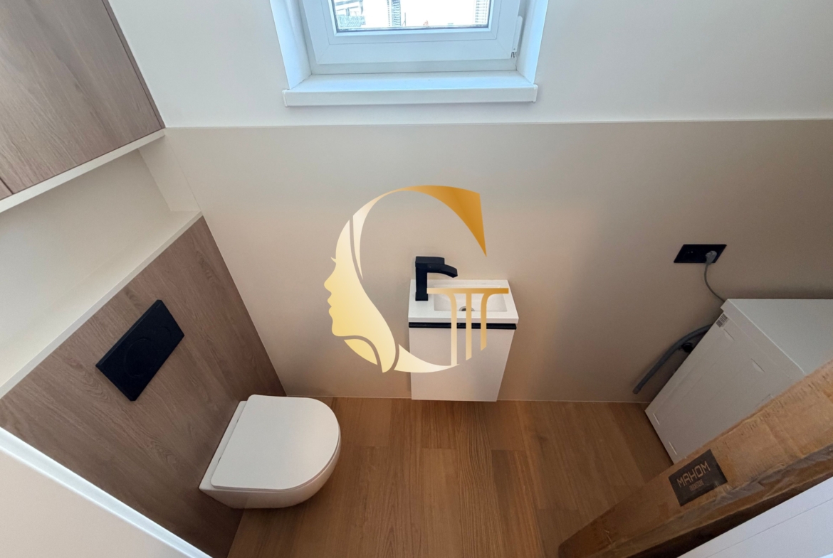 GODDESS PROPERTY – rezervované – moderný 3-izbový mezonetový byt – NOVOSTAVBA -1 parking – záhrada 58 m2 – Topoľová ulica –  ROVINKA