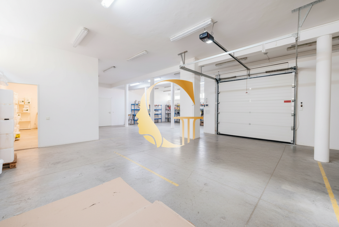 GODDESS PROPERTY – exkluzívne – PRENÁJOM – SKLAD 165 m2 s kanceláriami 30 m2 – mini SKLAD  – Hviezdna ulica – PODUNAJSKÉ BISKUPICE