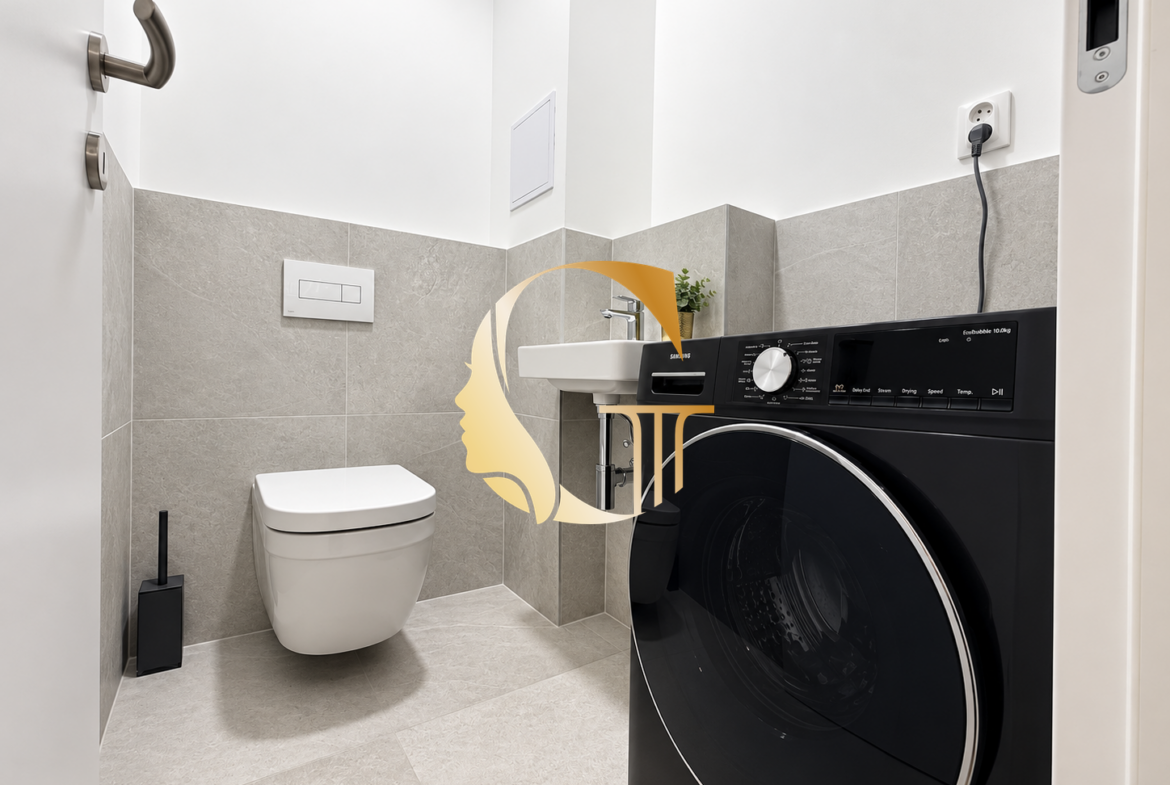 GODDESS PROPERTY – exkluzívne – PRENÁJOM – 2 izbový byt 50 m2 s GARÁŽOVÝM STÁTÍM a pivnicou – novostavba FLORET – zariadený – Slnečnicová – ROVINKA