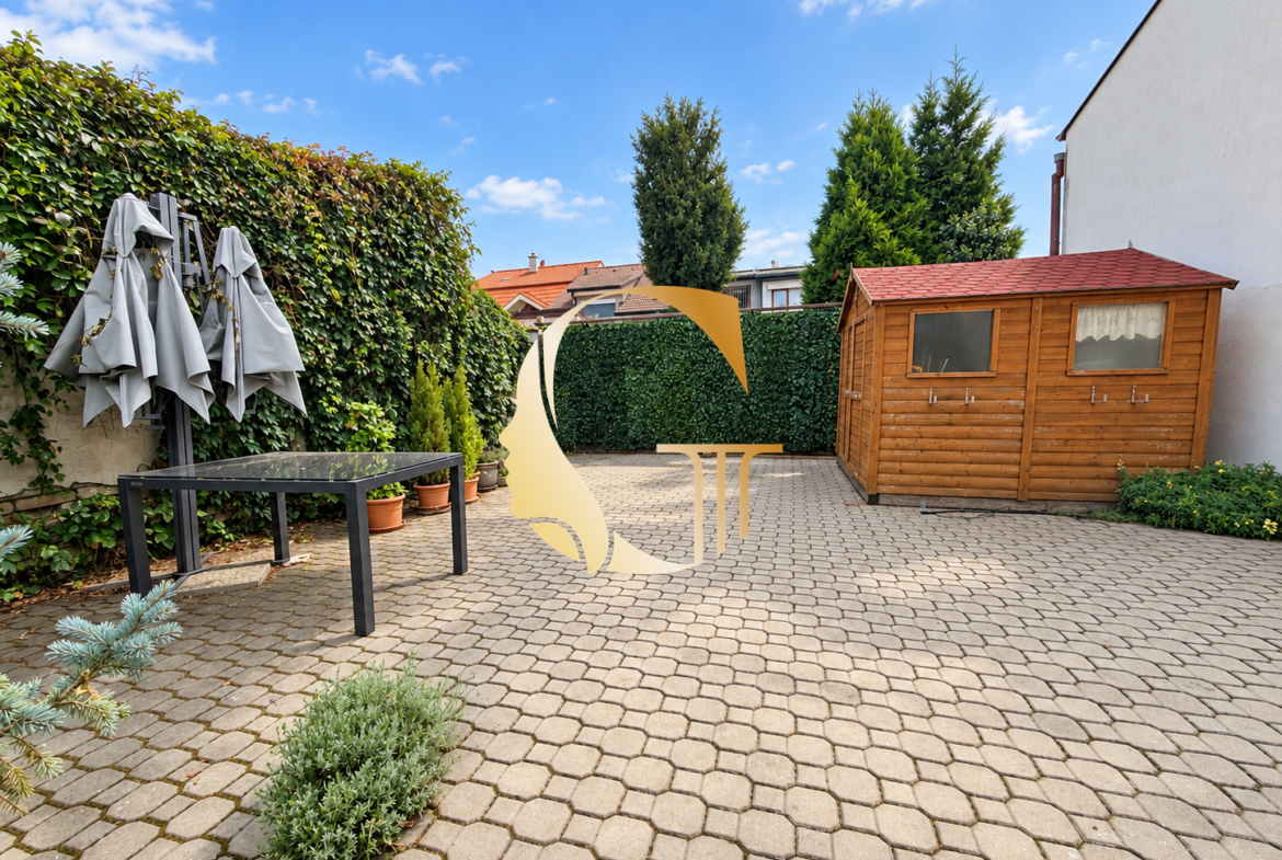GODDESS PROPERTY – exkluzívne – PRENÁJOM 4 izb domu s PARKOVANÍM A ZÁHRADOU, skladom, pivnicou, záhradným domčekom – aj pre firmy a rodiny – TRNÁVKA