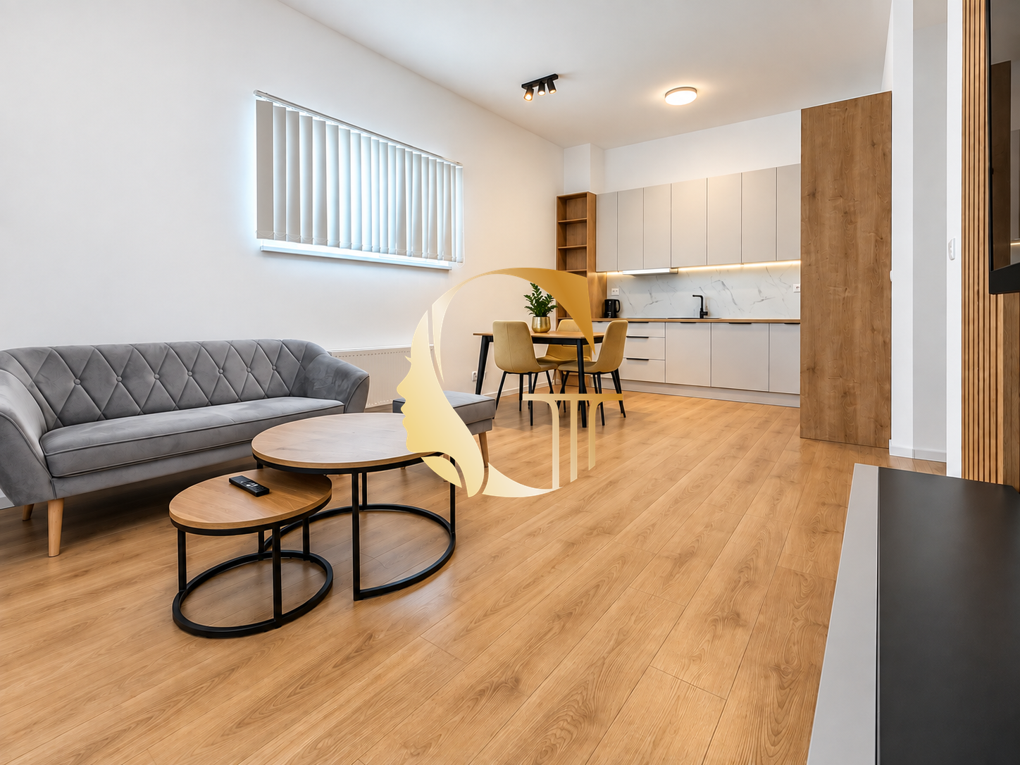 GODDESS PROPERTY – exkluzívne – PRENÁJOM – 2 izbový byt 50 m2 s GARÁŽOVÝM STÁTÍM a pivnicou – novostavba FLORET – zariadený – Slnečnicová – ROVINKA