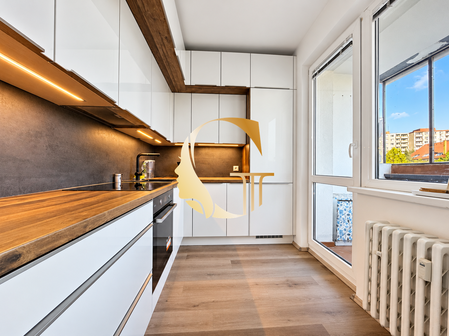 GODDESS PROPERTY – exkluzívne – PRENÁJOM – 2-izbový byt 45 m2 – zasklenná LOGGIA – ZARIADENÝ – moderný – Hraničná ulica – Ružinov