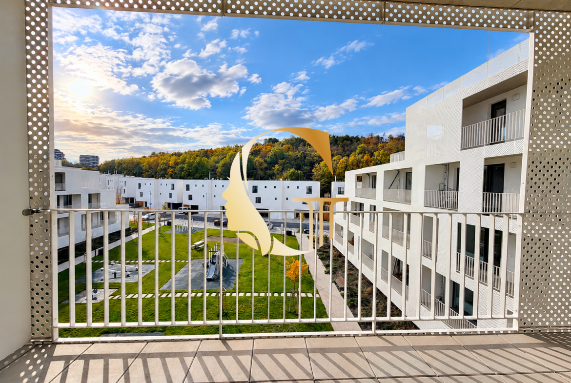 GODDESS PROPERTY – exkluzívne – moderný 2-izbový byt 50 m2 – NOVOSTAVBA AGÁTY -1 parking v garáži – kobka – Agátová ulica – DÚBRAVKA