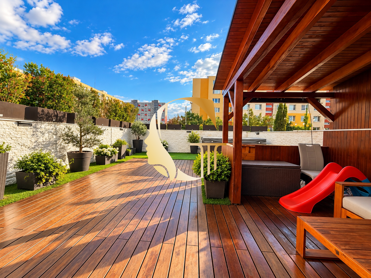 GODDESS PROPERTY – exkluzívne – PREDAJ 3 izbový SMART byt 146 m2 – TERASA – moderný – novostavba – WELLNESS & BAZÉN – Černyševského ulica – Petržalka