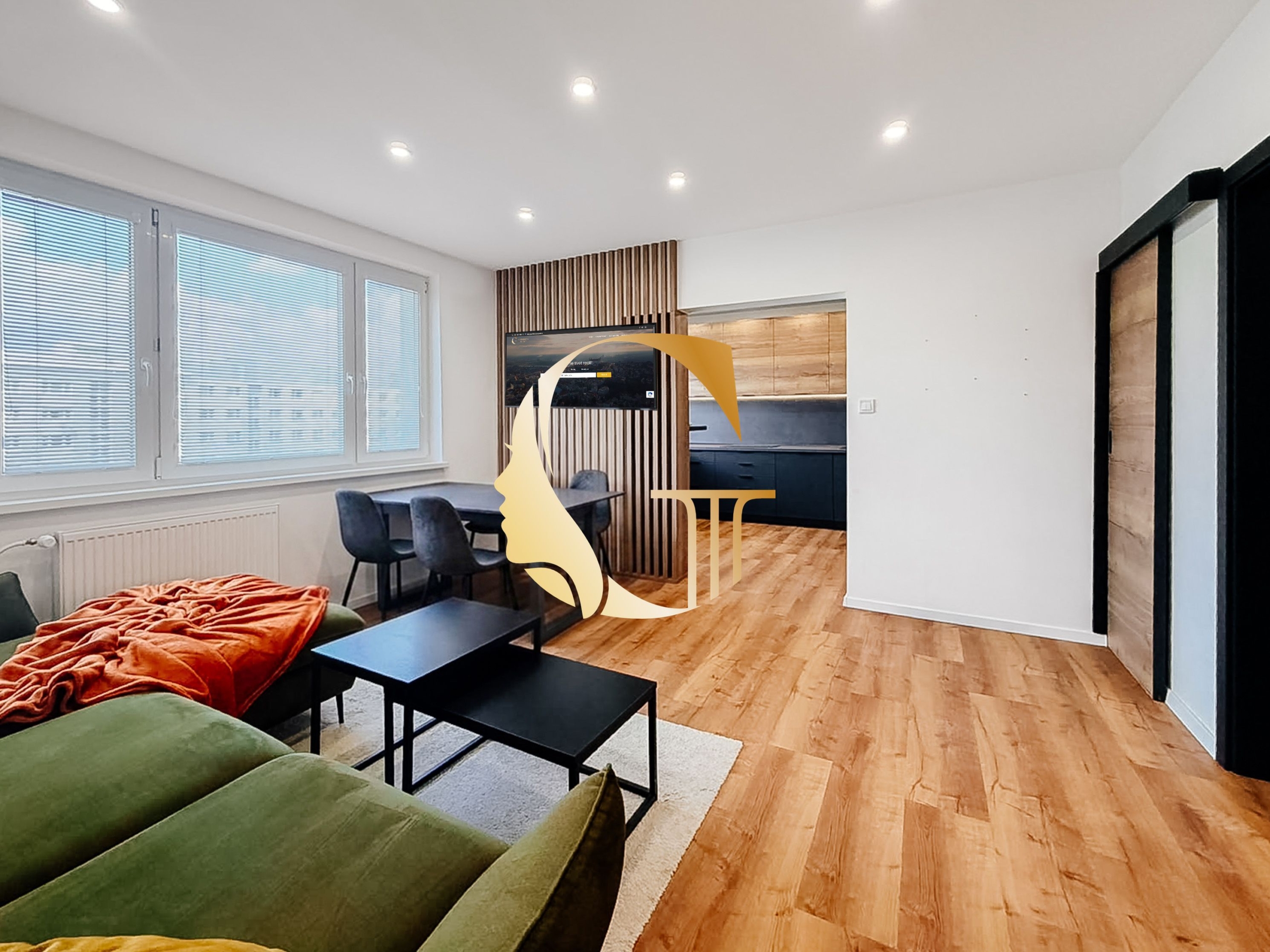 GODDESS PROPERTY – rezervované – PREDAJ 4 izbový byt 85 m2 – LOGGIA – moderný – kompletná rekonštrukcia – PLANCKOVA ulica – Petržalka